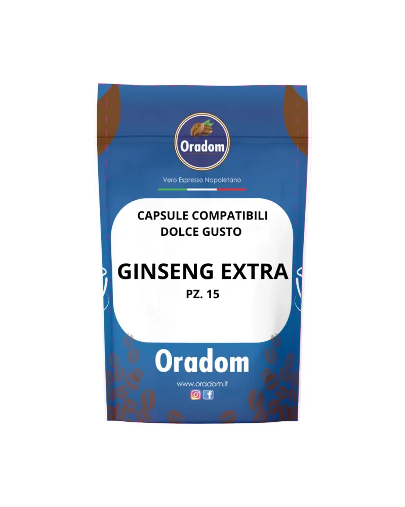 Ginseng Extra - 15 capsules compatibles Dolce Gusto