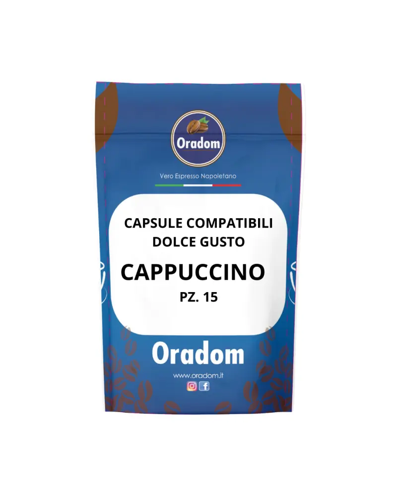 Cappuccino - 15 capsules compatibles Dolce Gusto