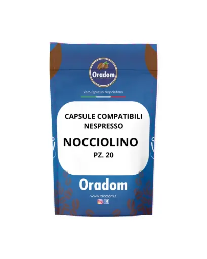 Nocciolino - 20 Capsules Compatibles Nespresso