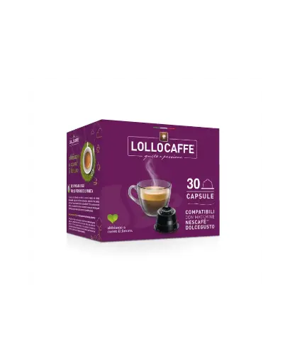 30 CAPSULES COMPATIBLES DOLCE GUSTO LOLLO - MISCELA ARGENTO