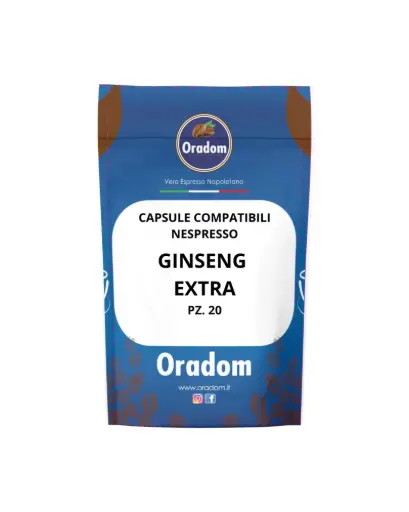 Ginseng Extra pour Nespresso des 20 piècs